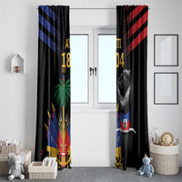 Haiti Independence Day Window Curtain The First Black Republic Since 1804 - Wonder Print Shop