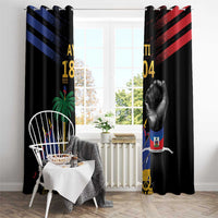 Haiti Independence Day Window Curtain The First Black Republic Since 1804 - Wonder Print Shop