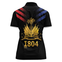 Haiti Independence Day Women Polo Shirt The First Black Republic Since 1804 - Wonder Print Shop