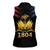 Haiti Independence Day Women Sleeveless Polo Shirt The First Black Republic Since 1804 - Wonder Print Shop