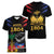 Haiti Independence Day Women V-Neck T-Shirt The First Black Republic Since 1804 - Wonder Print Shop