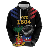 Haiti Independence Day Zip Hoodie The First Black Republic Since 1804 - Wonder Print Shop