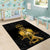 Haitian Negre Marron 1804 Area Rug Black Polynesian Pattern LT9 - Wonder Print Shop