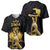 Haitian Negre Marron 1804 Baseball Jersey Black Polynesian Pattern LT9 - Wonder Print Shop