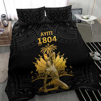 Haitian Negre Marron 1804 Bedding Set Black Polynesian Pattern LT9 - Wonder Print Shop