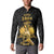 Haitian Negre Marron 1804 Button Sweatshirt Black Polynesian Pattern LT9 - Wonder Print Shop