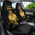 Haitian Negre Marron 1804 Car Seat Cover Black Polynesian Pattern LT9 - Wonder Print Shop