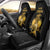 Haitian Negre Marron 1804 Car Seat Cover Black Polynesian Pattern LT9 - Wonder Print Shop