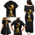 Haitian Negre Marron 1804 Family Matching Puletasi and Hawaiian Shirt Black Polynesian Pattern - Wonder Print Shop