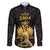 Haitian Negre Marron 1804 Family Matching Puletasi and Hawaiian Shirt Black Polynesian Pattern - Wonder Print Shop