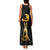 Haitian Negre Marron 1804 Family Matching Tank Maxi Dress and Hawaiian Shirt Black Polynesian Pattern - Wonder Print Shop