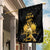 Haitian Negre Marron 1804 Garden Flag Black Polynesian Pattern - Wonder Print Shop