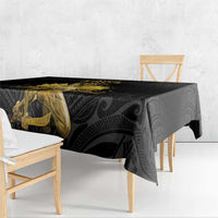 Haitian Negre Marron 1804 Tablecloth Black Polynesian Pattern - Wonder Print Shop