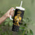 Haitian Negre Marron 1804 Tumbler With Handle Black Polynesian Pattern - Wonder Print Shop