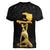 Haitian Negre Marron 1804 Women V-Neck T-Shirt Black Polynesian Pattern - Wonder Print Shop