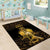 Haitian Negre Marron 1804 Area Rug Gold Polynesian Pattern LT9 - Wonder Print Shop