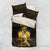 Haitian Negre Marron 1804 Bedding Set Gold Polynesian Pattern LT9 - Wonder Print Shop