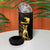 Haitian Negre Marron 1804 4 in 1 Can Cooler Tumbler Gold Polynesian Pattern LT9 - Wonder Print Shop