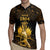 Haitian Negre Marron 1804 Rugby Jersey Gold Polynesian Pattern - Wonder Print Shop