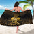 Haitian Negre Marron 1804 Sarong Gold Polynesian Pattern - Wonder Print Shop