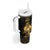 Haitian Negre Marron 1804 Tumbler With Handle Gold Polynesian Pattern - Wonder Print Shop