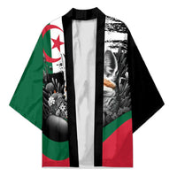 Personalized Algeria Kimono Algerian Flag With a Fennec Fox - Wonder Print Shop