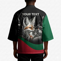 Personalized Algeria Kimono Algerian Flag With a Fennec Fox - Wonder Print Shop