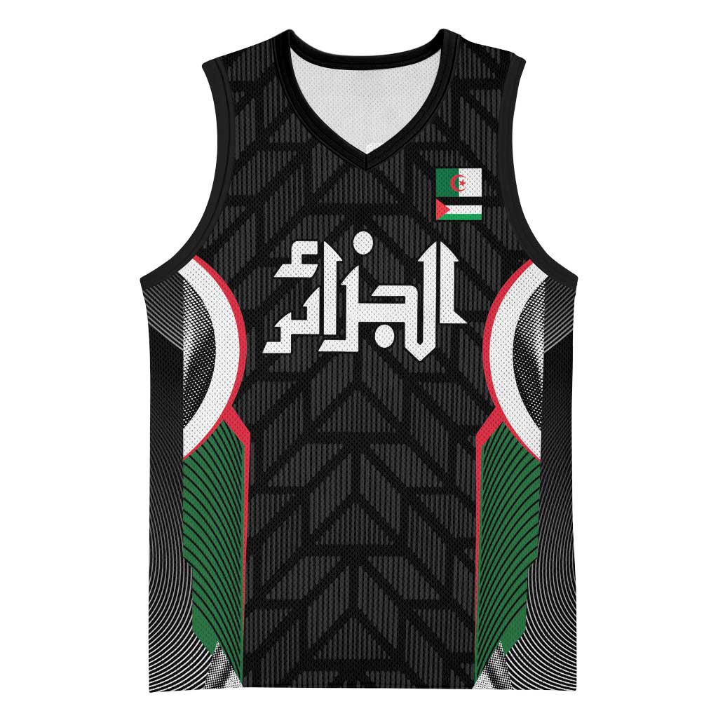 Custom Football Algeria Palestine Basketball Jersey Special Edition 2023-2024 - Wonder Print Shop