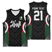 Custom Football Algeria Palestine Basketball Jersey Special Edition 2023-2024 - Wonder Print Shop