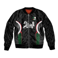 Custom Football Algeria Palestine Bomber Jacket Special Edition 2023-2024 - Wonder Print Shop