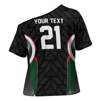 Custom Football Algeria Palestine Cross Shoulder Shirt Special Edition 2023-2024 - Wonder Print Shop