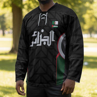 Custom Football Algeria Palestine Hockey Jersey Special Edition 2023-2024 - Wonder Print Shop