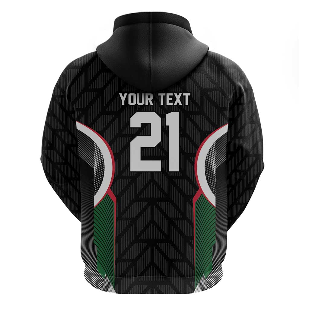 Custom Football Algeria Palestine Hoodie Special Edition 2023-2024 - Wonder Print Shop