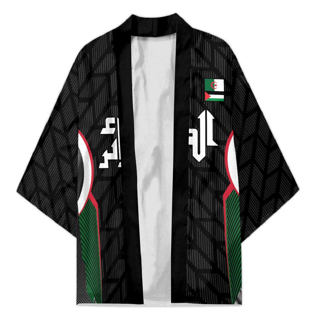 Custom Football Algeria Palestine Kimono Special Edition 2023-2024 - Wonder Print Shop