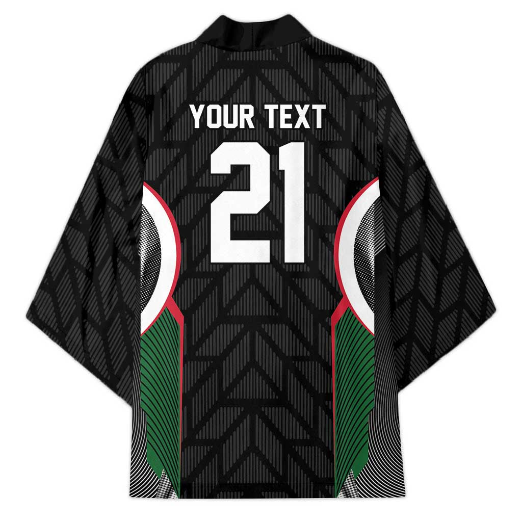 Custom Football Algeria Palestine Kimono Special Edition 2023-2024 - Wonder Print Shop
