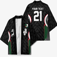 Custom Football Algeria Palestine Kimono Special Edition 2023-2024 - Wonder Print Shop