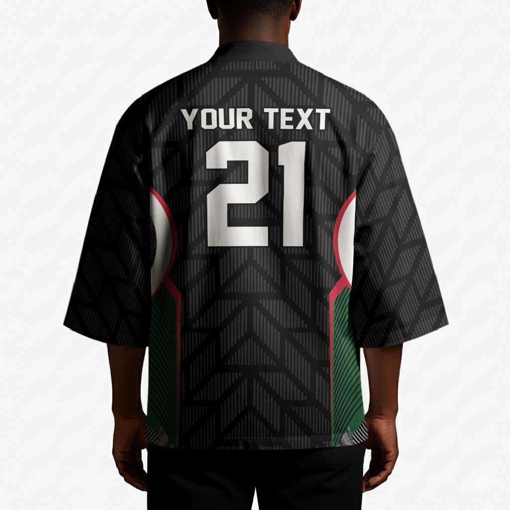 Custom Football Algeria Palestine Kimono Special Edition 2023-2024 - Wonder Print Shop