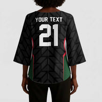 Custom Football Algeria Palestine Kimono Sleeve Blouse Special Edition 2023-2024 - Wonder Print Shop