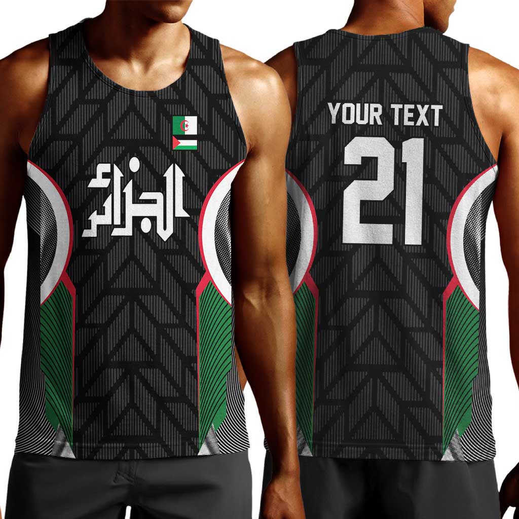 Custom Football Algeria Palestine Men Tank Top Special Edition 2023-2024 - Wonder Print Shop