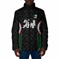 Custom Football Algeria Palestine Padded Jacket Special Edition 2023-2024 - Wonder Print Shop