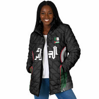 Custom Football Algeria Palestine Padded Jacket Special Edition 2023-2024 - Wonder Print Shop