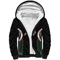 Custom Football Algeria Palestine Sherpa Hoodie Special Edition 2023-2024 - Wonder Print Shop
