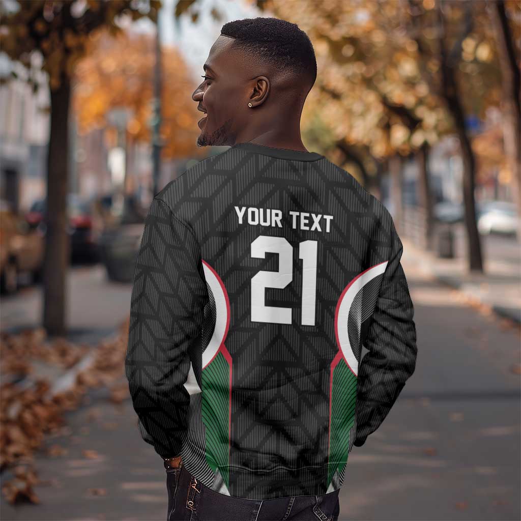 Custom Football Algeria Palestine Sweatshirt Special Edition 2023-2024 - Wonder Print Shop