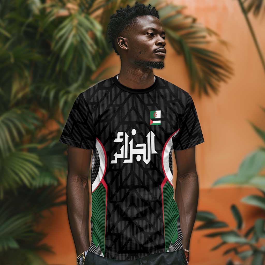 Custom Football Algeria Palestine T shirt Special Edition 2023-2024 LT9