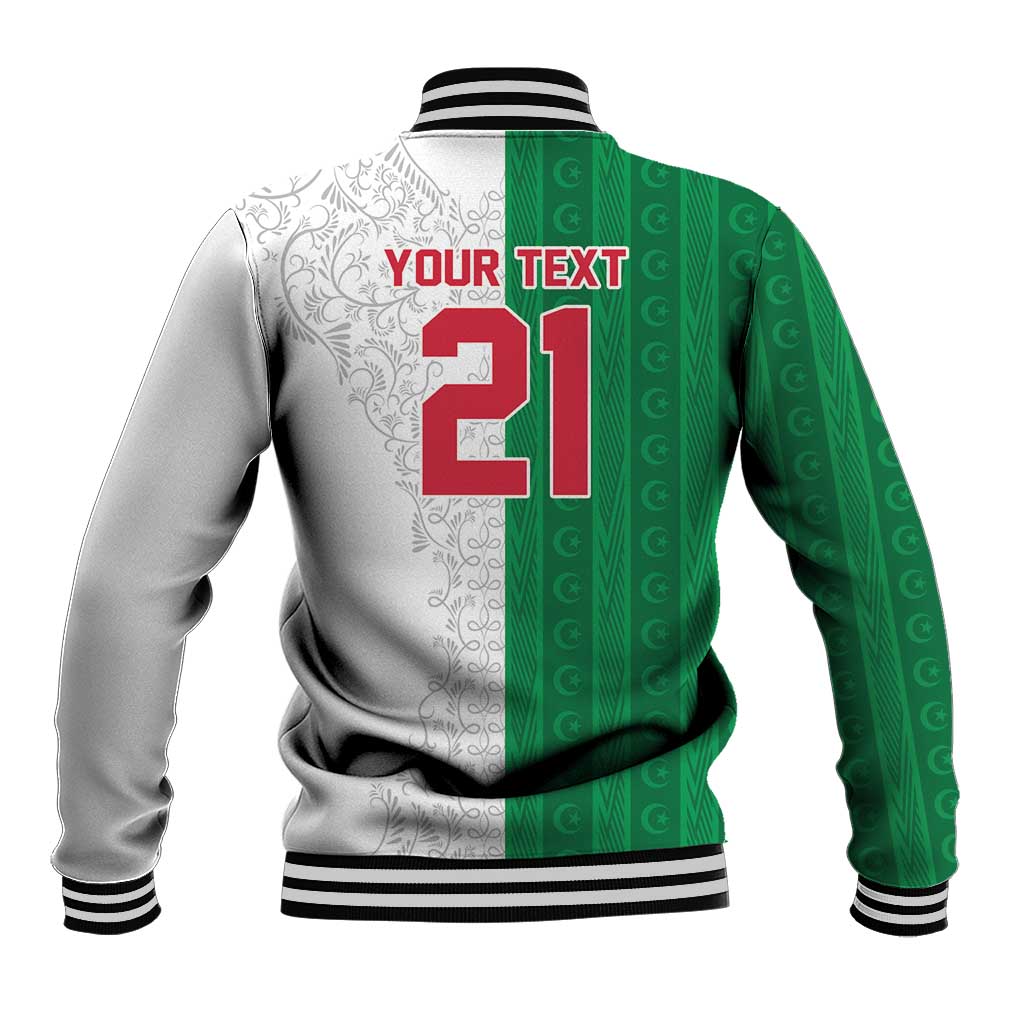 World Football 2026 Algeria Custom Baseball Jacket Algeria Culture Heritage - Wonder Print Shop