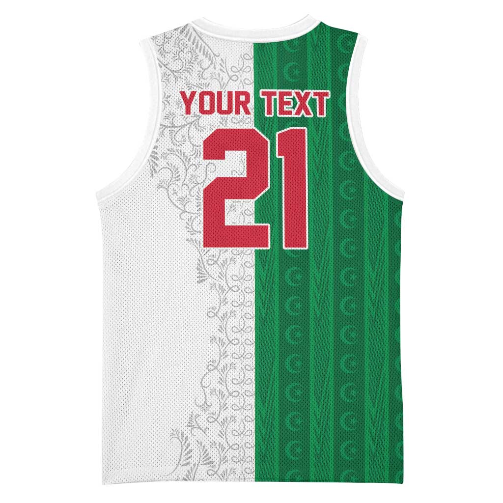 World Football 2026 Algeria Custom Basketball Jersey Algeria Culture Heritage - Wonder Print Shop
