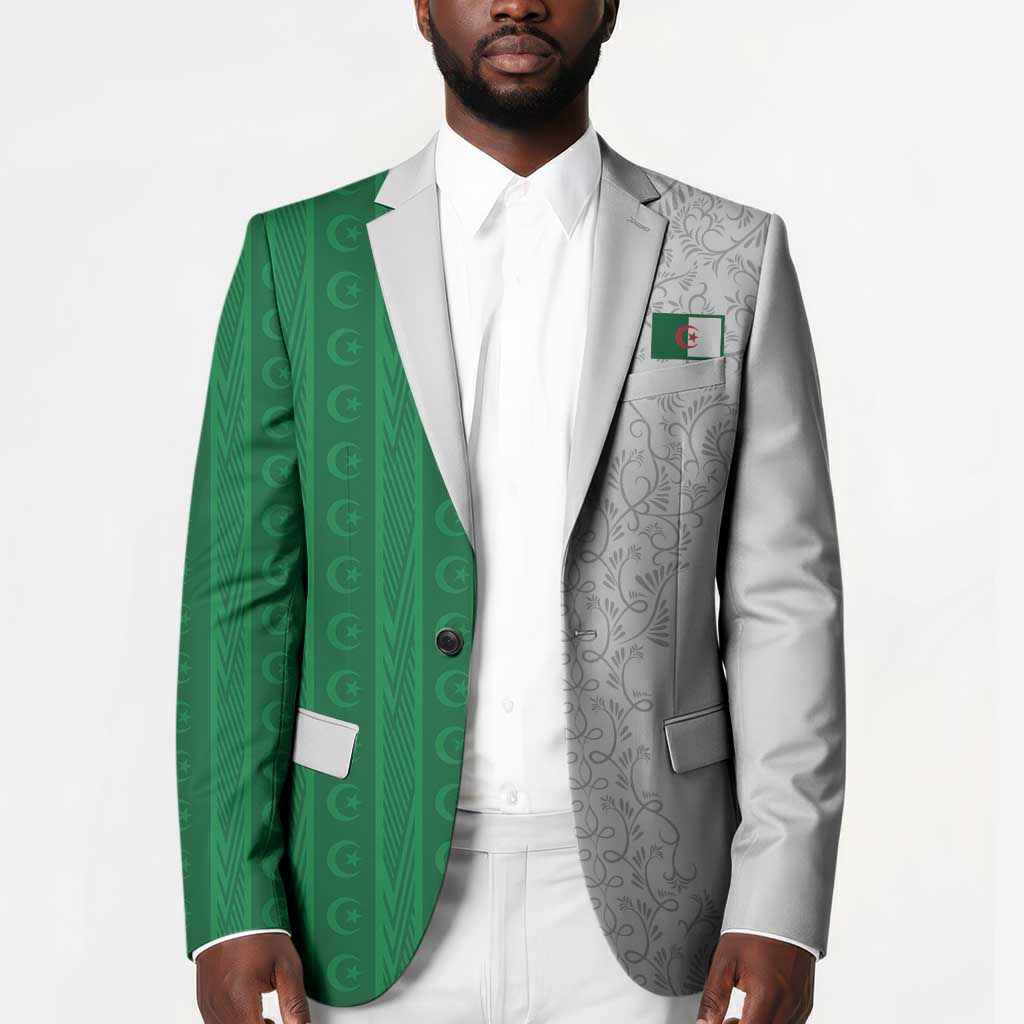 World Football 2026 Algeria Custom Blazer Algeria Culture Heritage - Wonder Print Shop