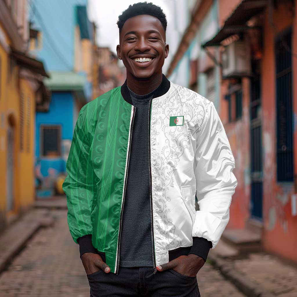 World Football 2026 Algeria Custom Bomber Jacket Algeria Culture Heritage - Wonder Print Shop