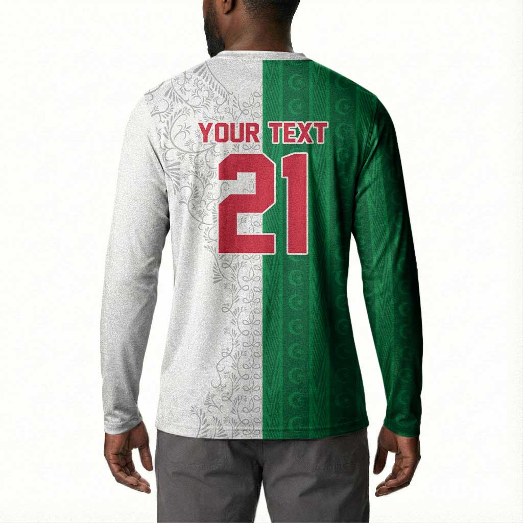 World Football 2026 Algeria Custom Button Sweatshirt Algeria Culture Heritage