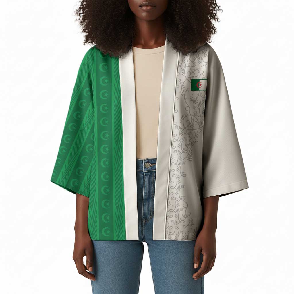 World Football 2026 Algeria Custom Kimono Algeria Culture Heritage - Wonder Print Shop